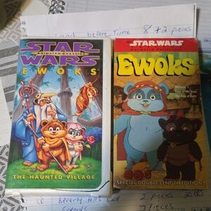 Star Wars Ewoks VHS Set